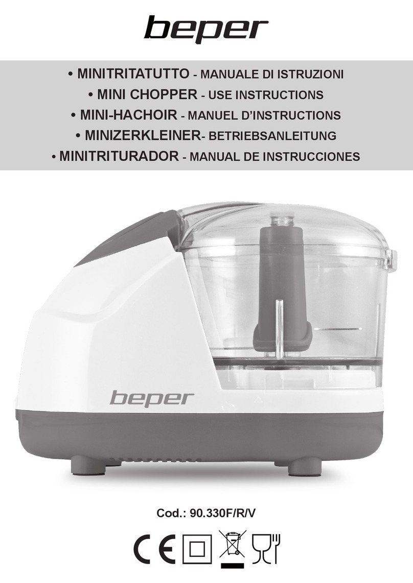 Beper 90.330F Additional safety and use instructions