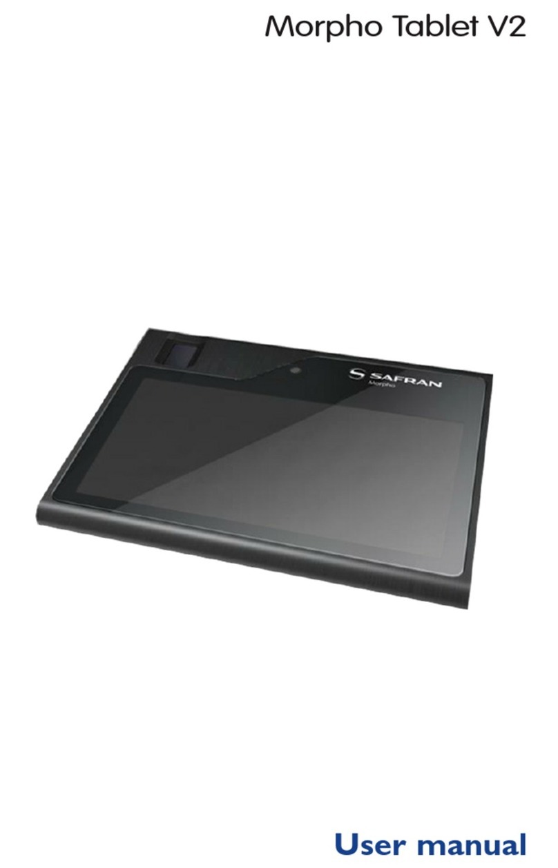 Safran Morpho Tablet V2 user manual