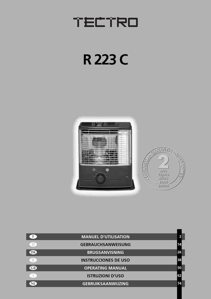 Tectro R 223 C operating manual