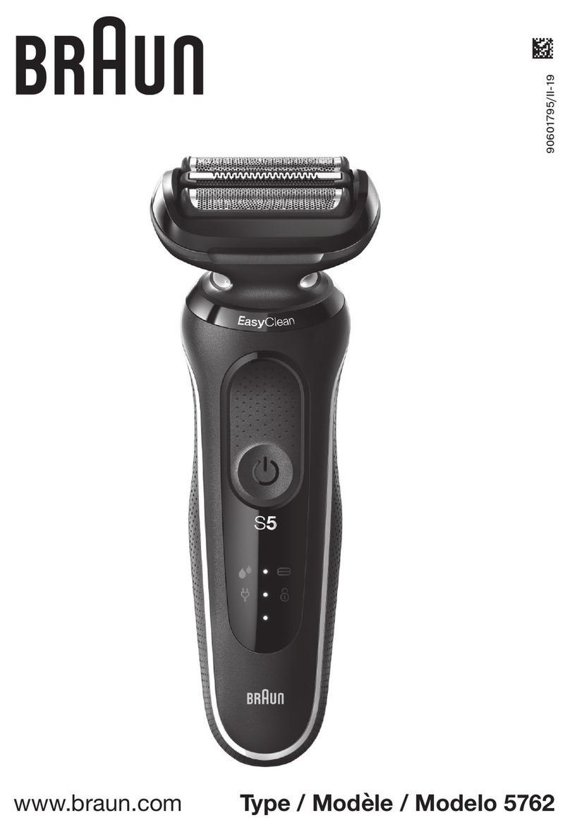 Braun 50-B1200s User manual