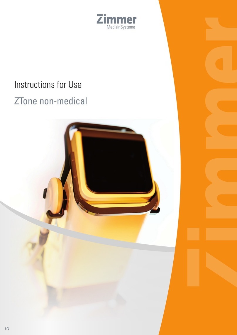 Zimmer ZTone non-medical Instructions for use
