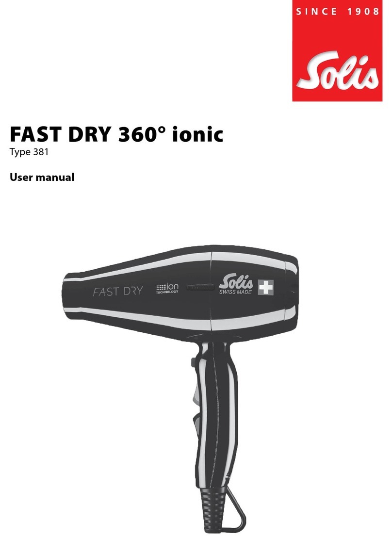 SOLIS 381 User manual