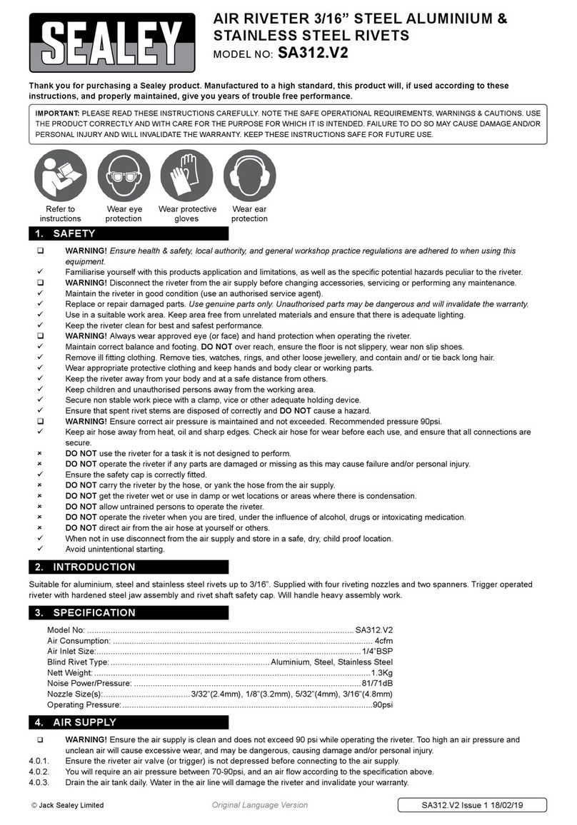 Sealey SA312.V2 manual