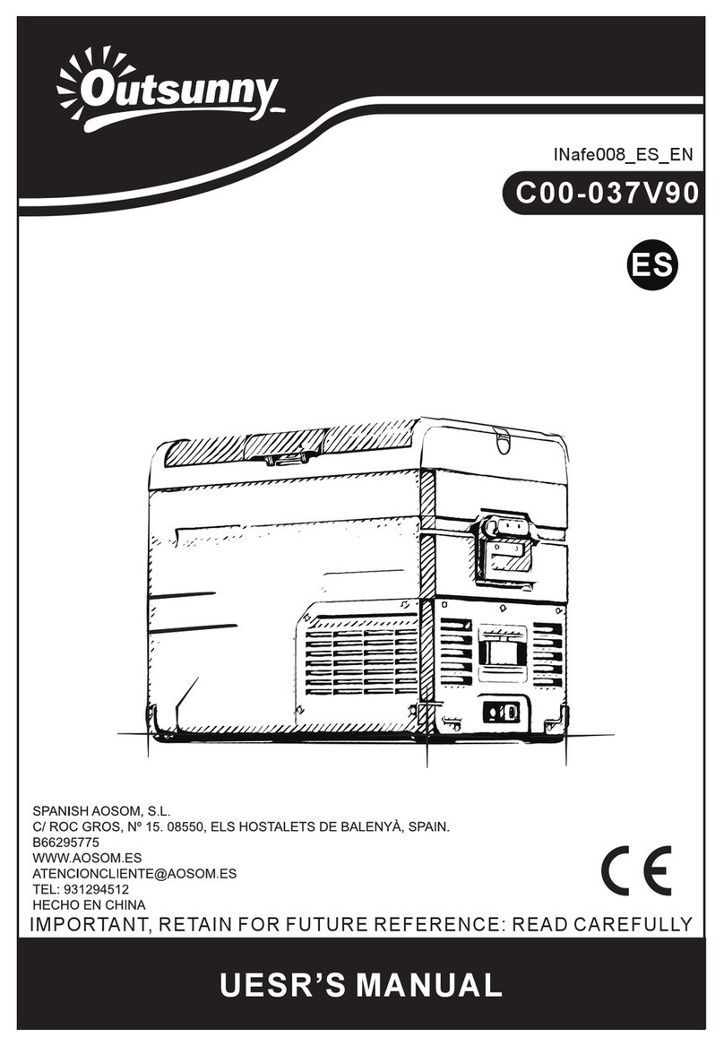 Outsunny C00-037V90 user manual