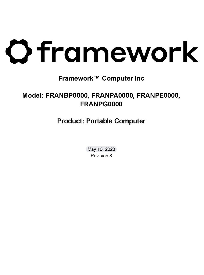 Framework FRANBP0000 user manual