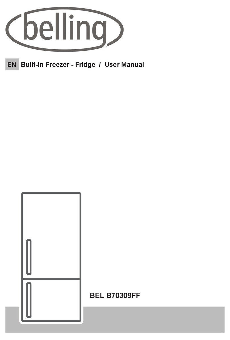 Belling B70309FF user manual
