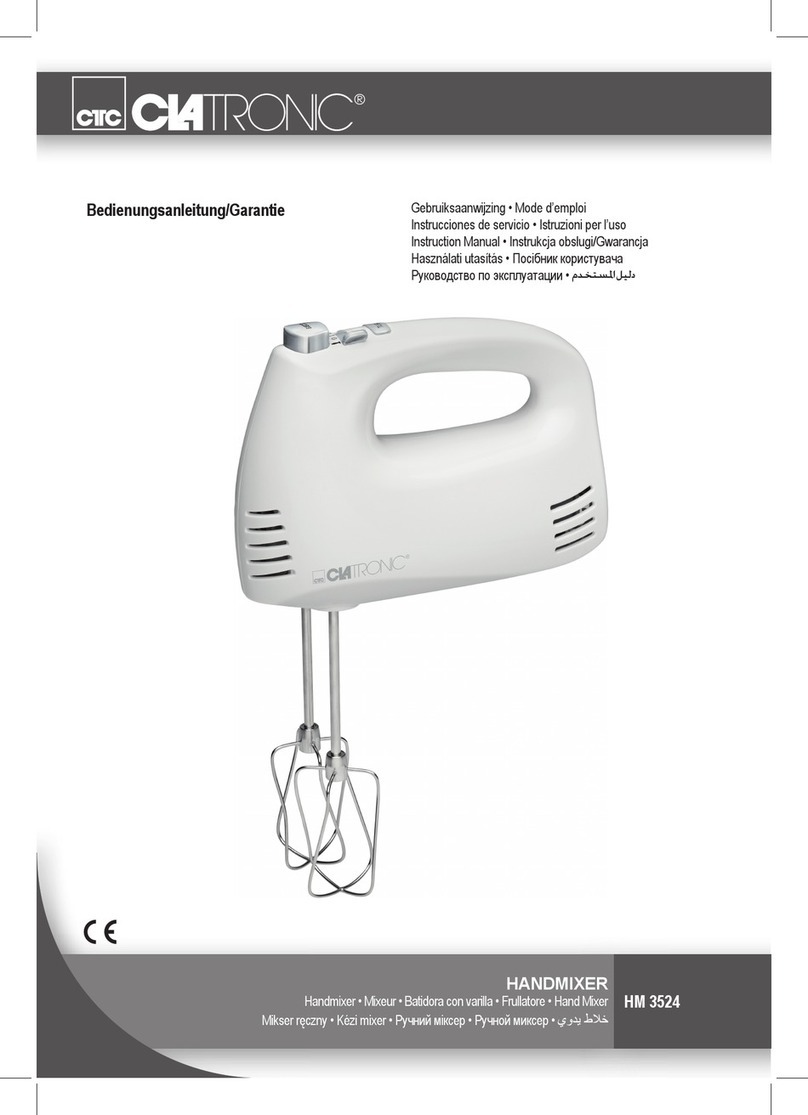 CTC Union CLATRONIC HM 3524 instruction manual