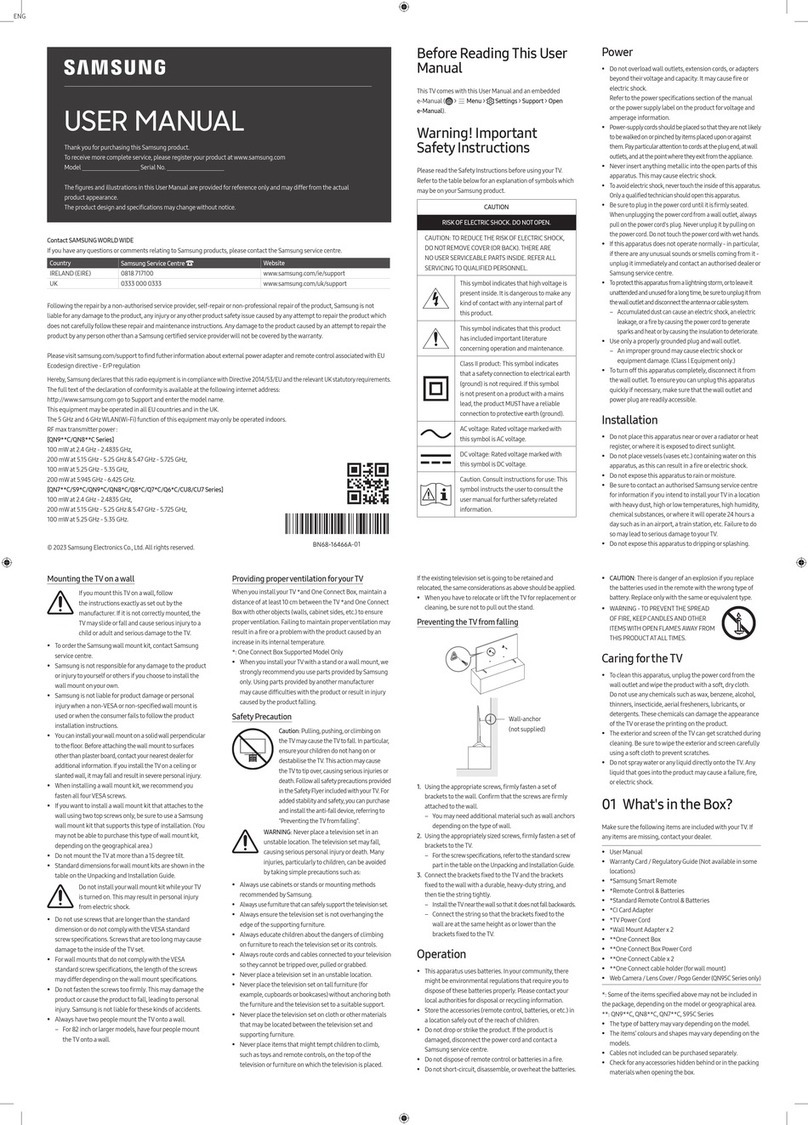 Samsung 9 Series User manual
