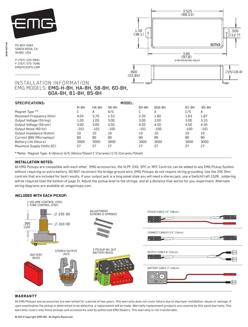 EMG EMG-H-8H Service manual