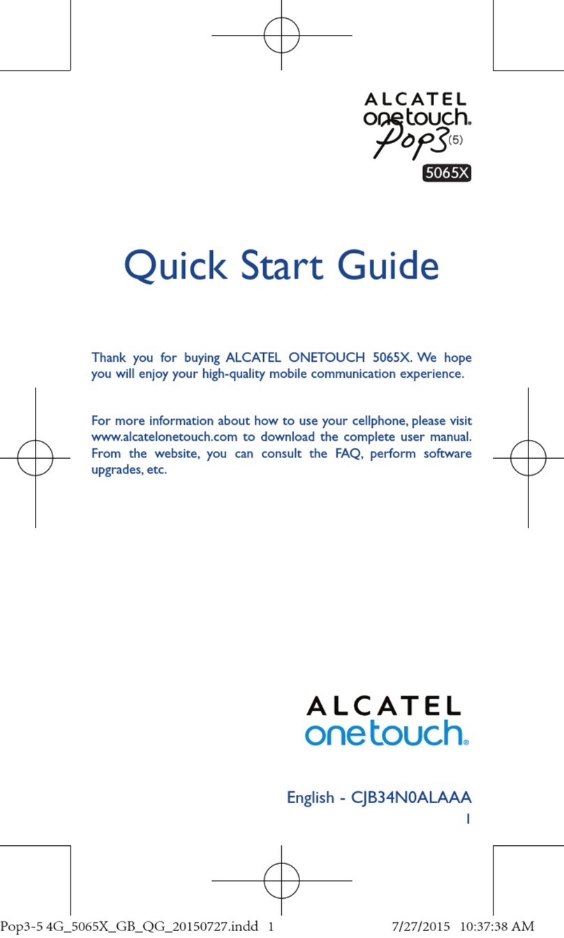 Alcatel 5065X User manual