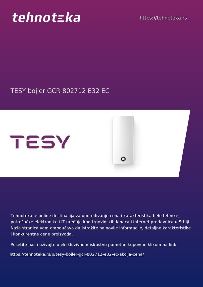TESY GCR 802712 E32 EC User manual