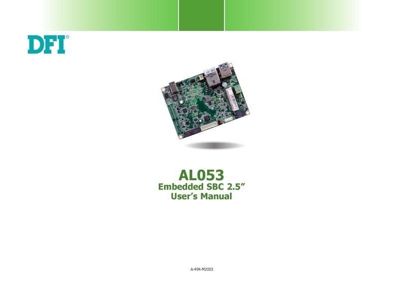 DFI AL053 User manual