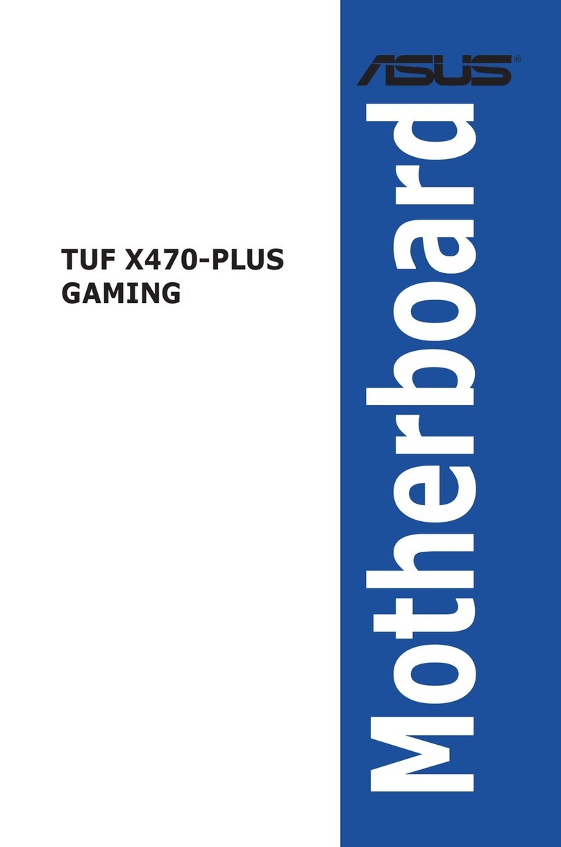 Asus TUF X470-PLUS GAMING manual