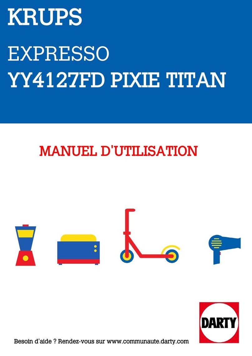 Krups YY4127FD instruction manual