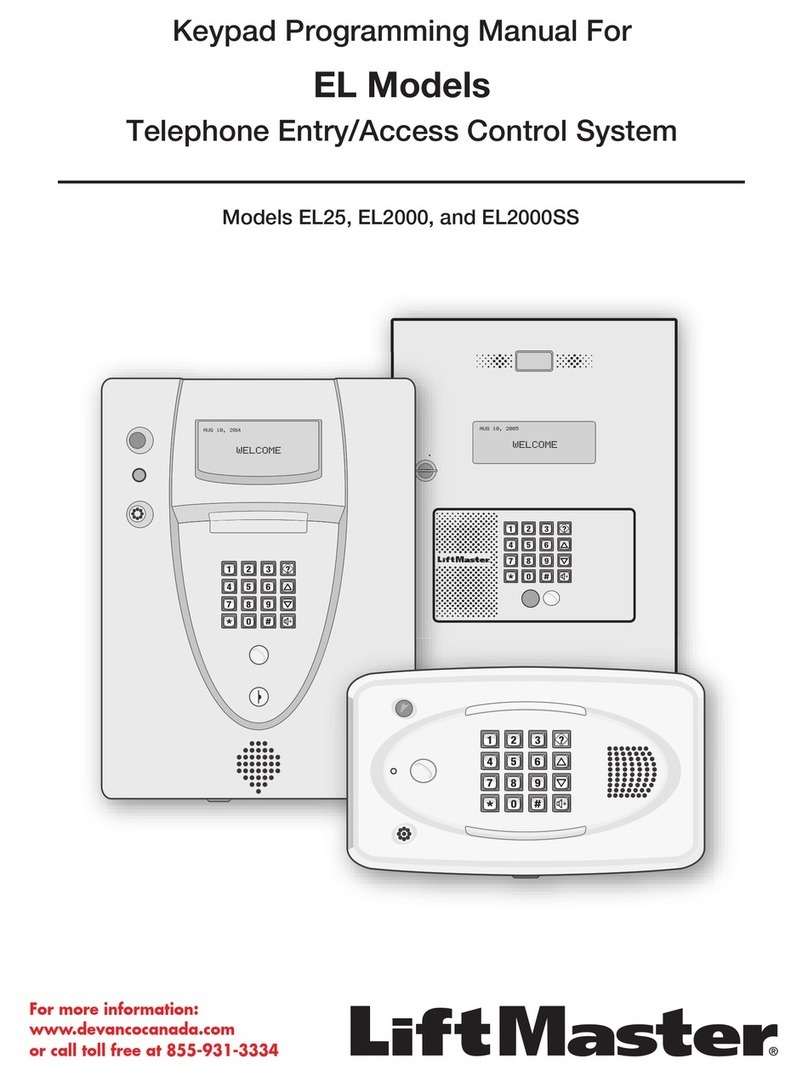 Chamberlain EL2000SS Owner's manual