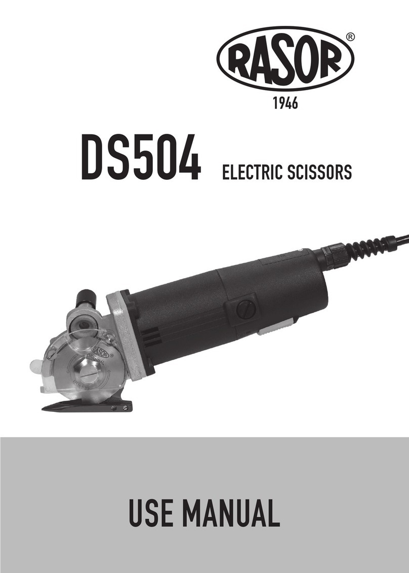 RASOR DS504 User manual