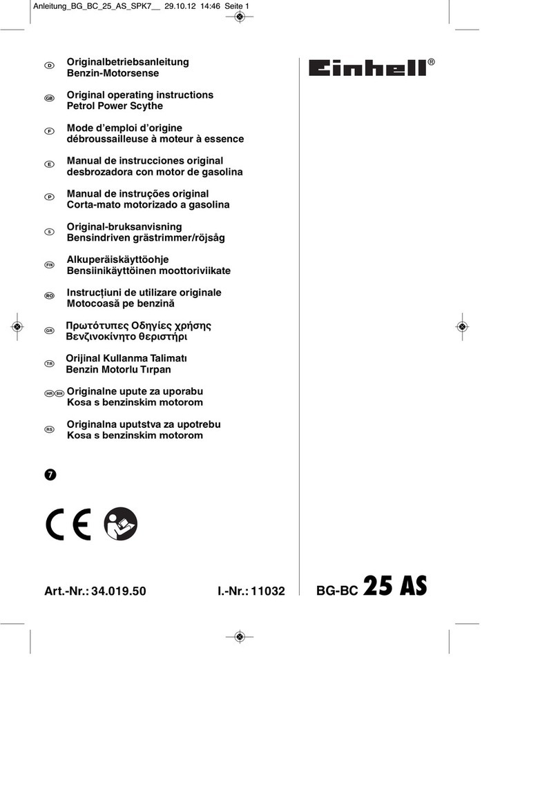 EINHELL BG-BC 25 AS Original operating instructions
