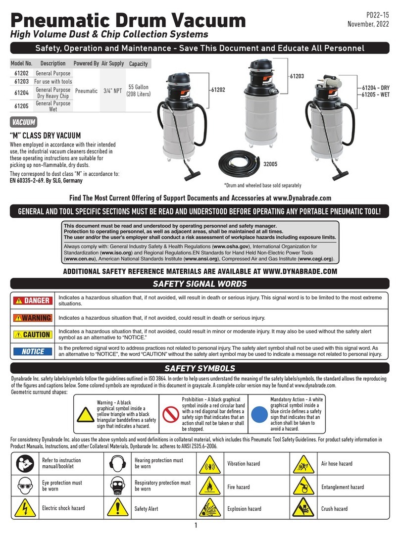 Dynabrade RaptorVac 61202 Guide