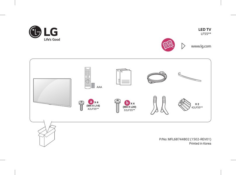 LG 42LF55 Series User manual