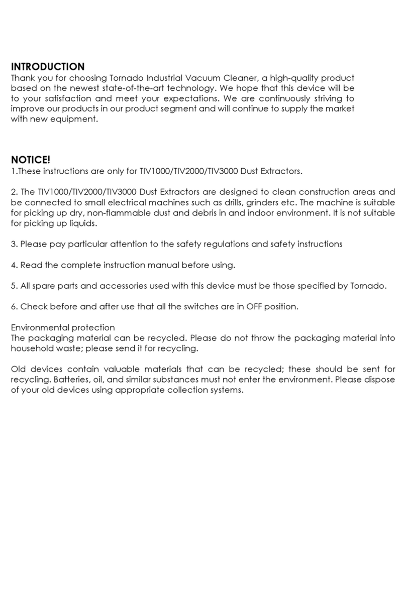 Tornado TIV1000 User manual