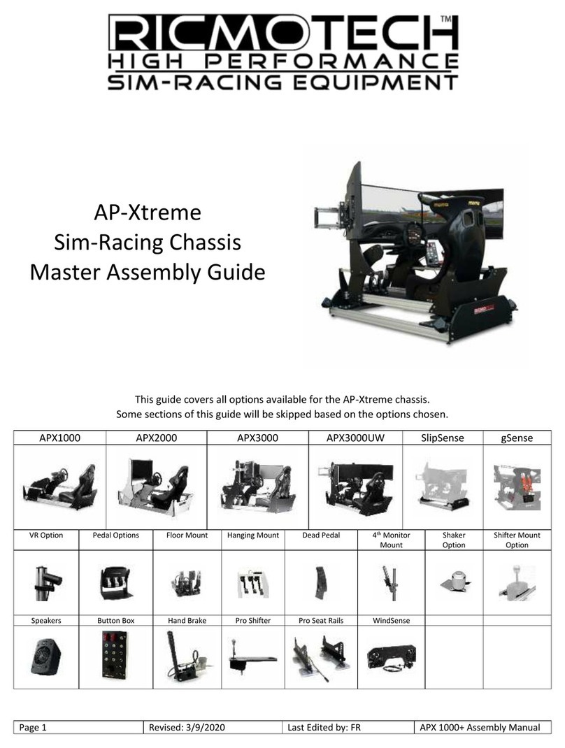 Ricmotech AP-Xtreme APX1000 Assembly guide