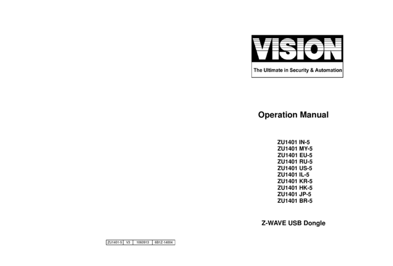 Vision ZU1401 IN-5 Operation manual