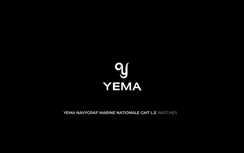 Yema NAVYGRAF MARINE NATIONALE GMT L.E User manual Yema NAVYGRAF MARINE NATIONALE GMT L.E User manual