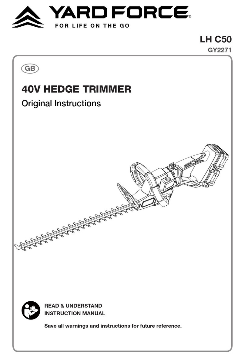 Yard force LH C50 User manual