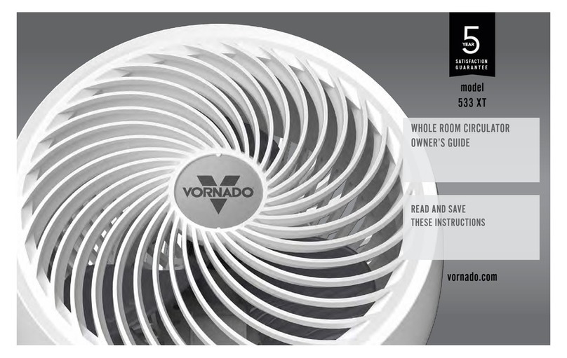 Vornado 533 XT owner's guide