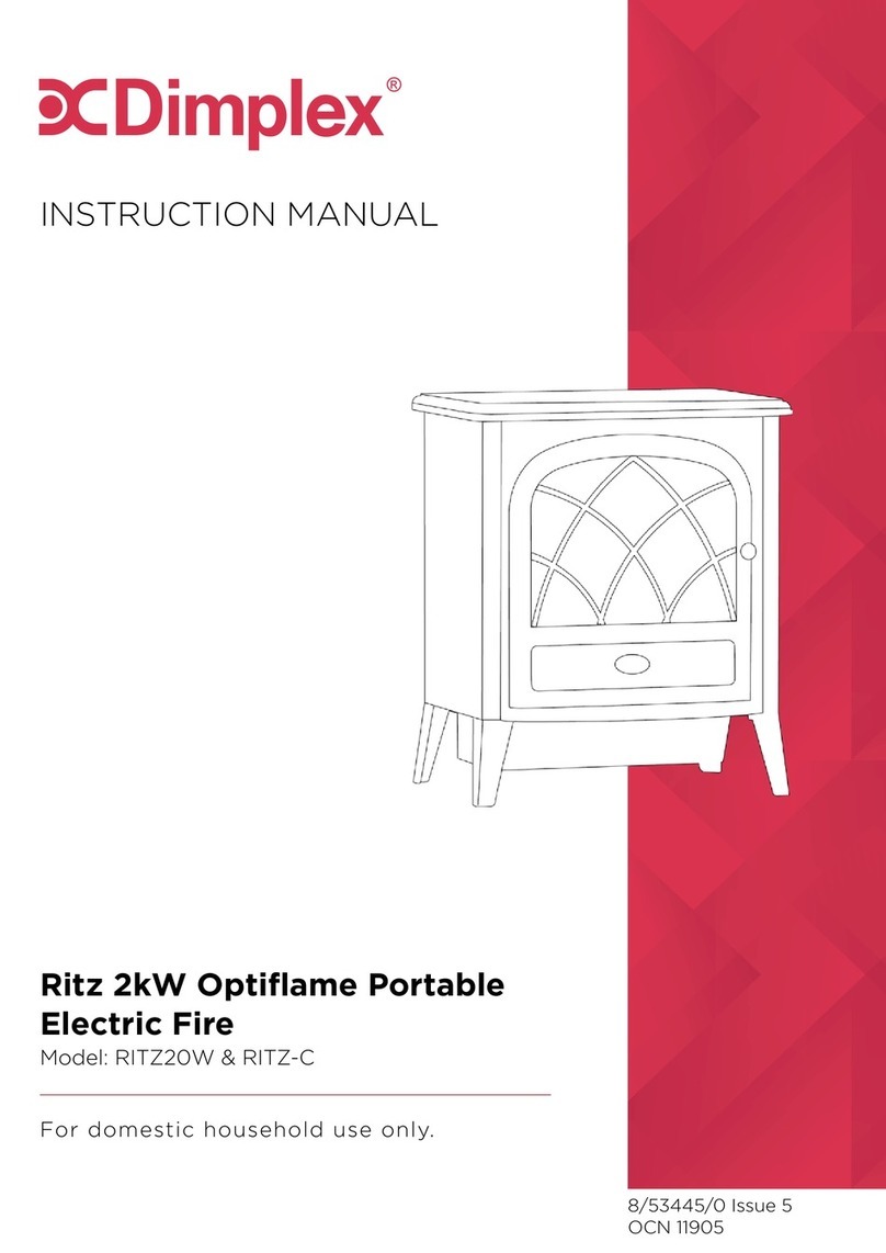 Dimplex RITZ20W User manual Dimplex RITZ20W User manual