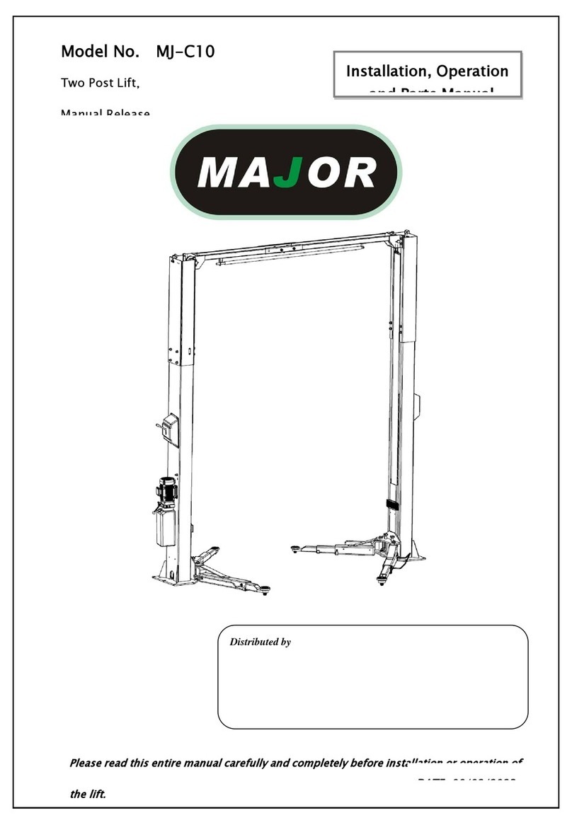 Major MJ-C10 User manual