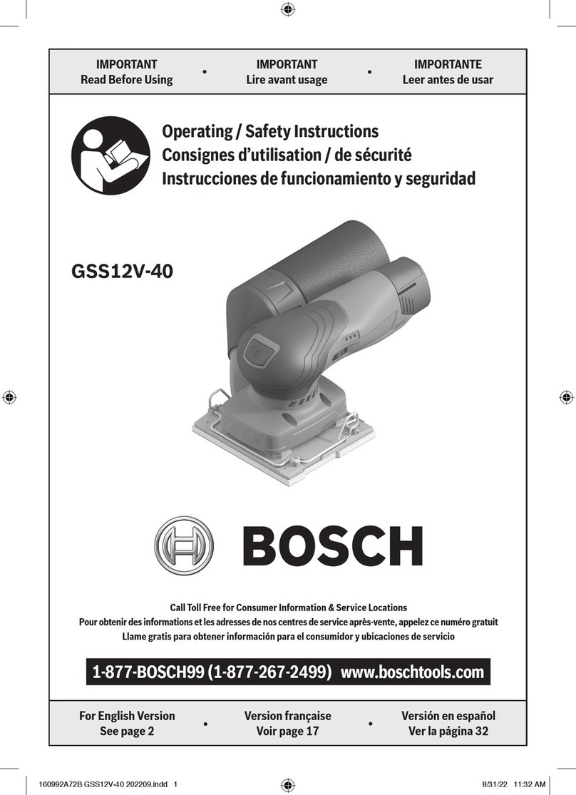 Bosch GSS12V-40 Assembly instructions