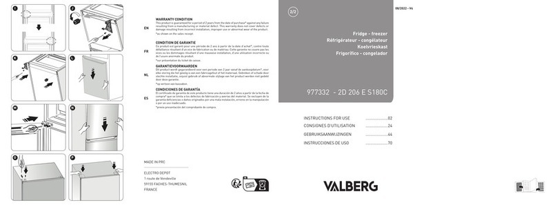 VALBERG 2D 206 E S180C Instructions for use