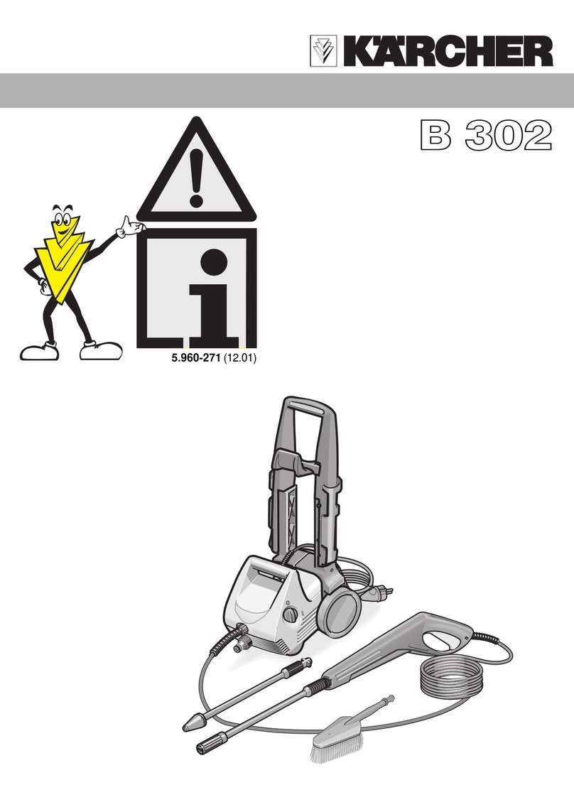 Kärcher B 302 User manual
