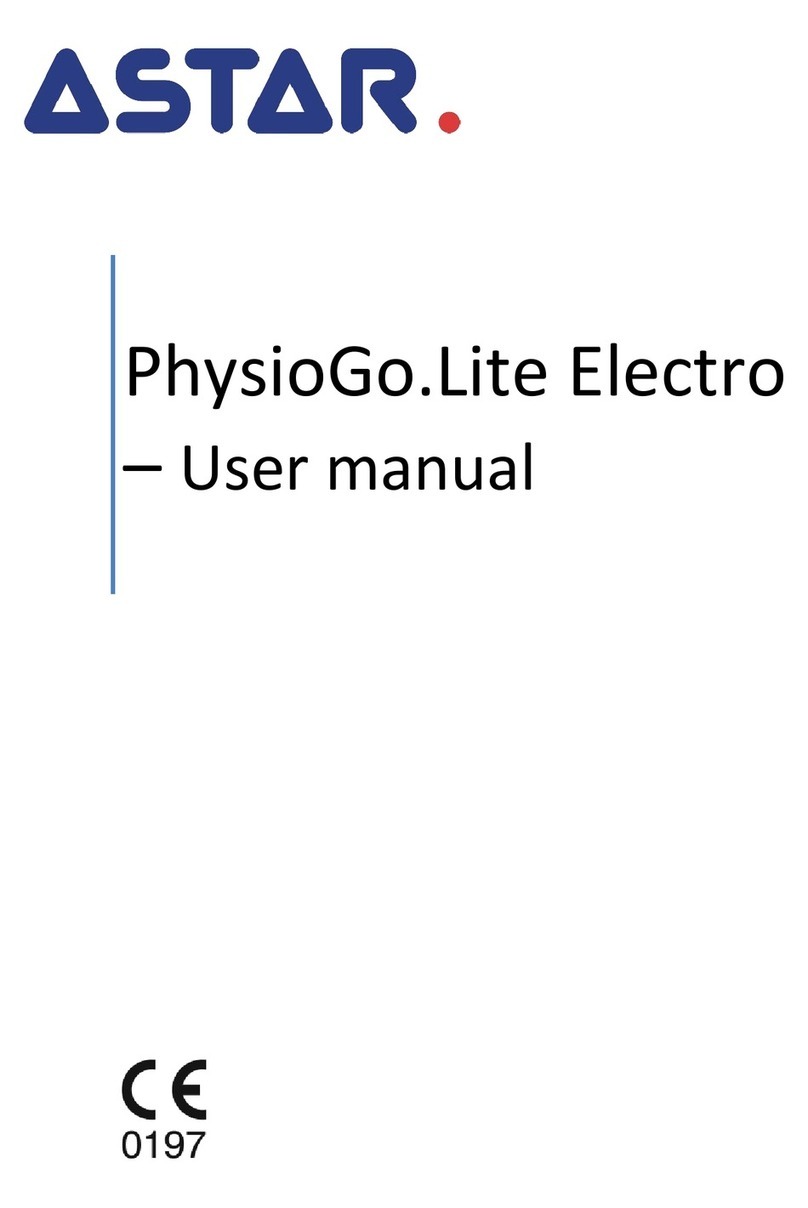 A-Star PhysioGo.Lite Electro user manual
