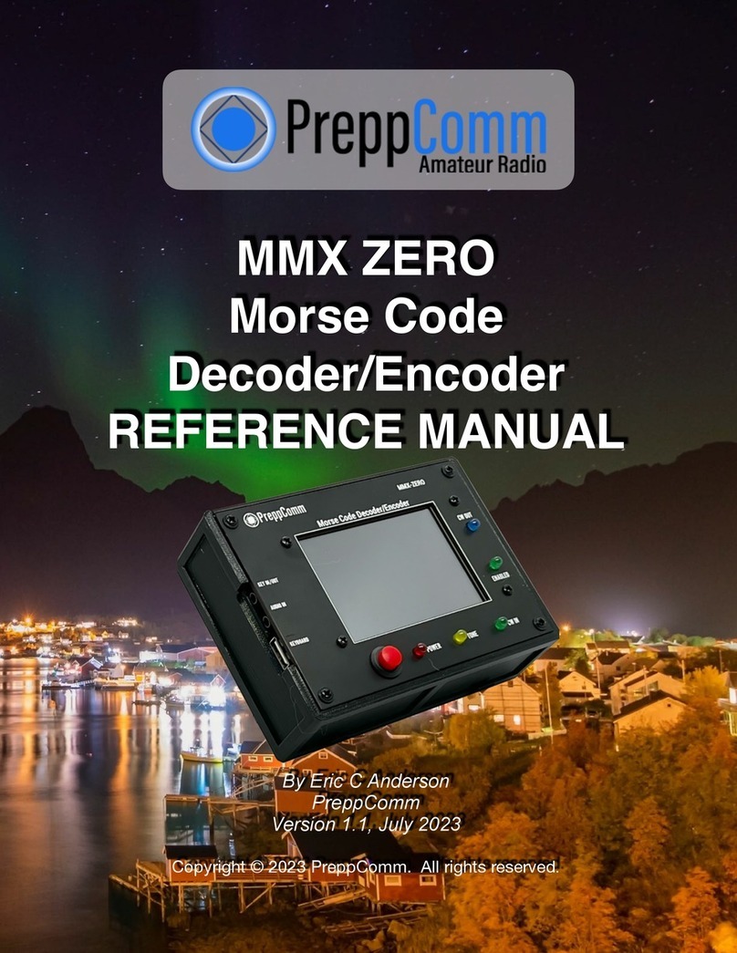 PreppComm MMX ZERO Reference manual