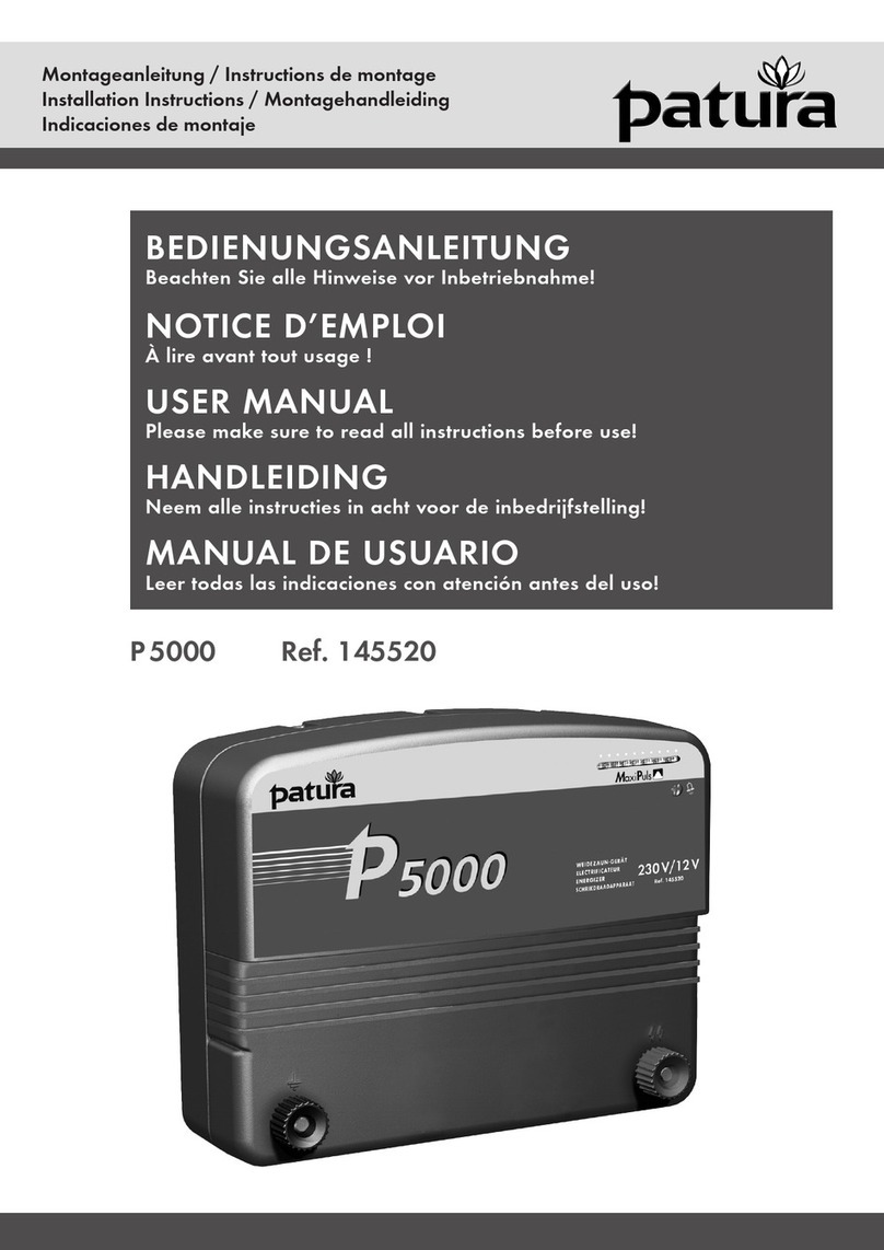 patura P5000 User manual