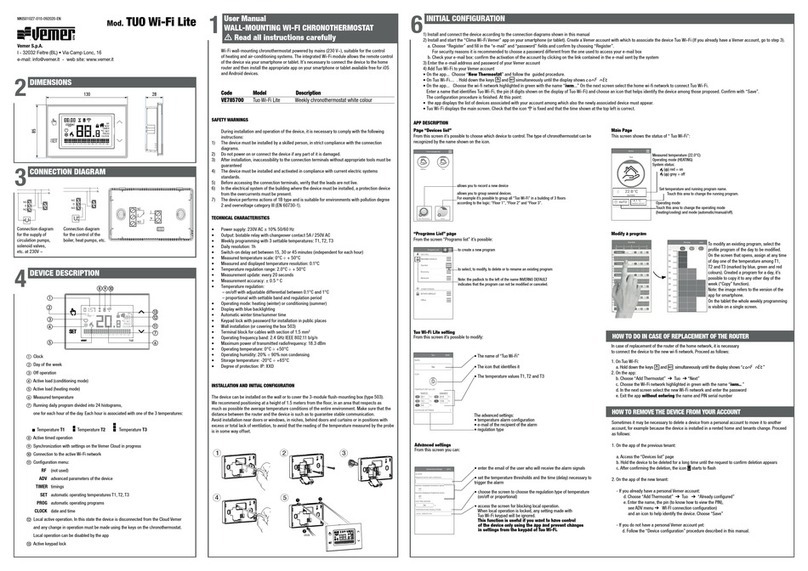 Vemer VE785700 User manual