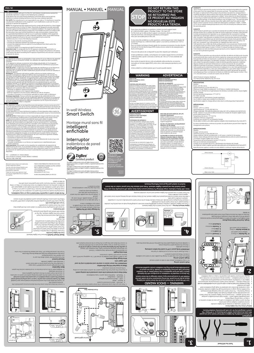 GE ZB4001 User manual