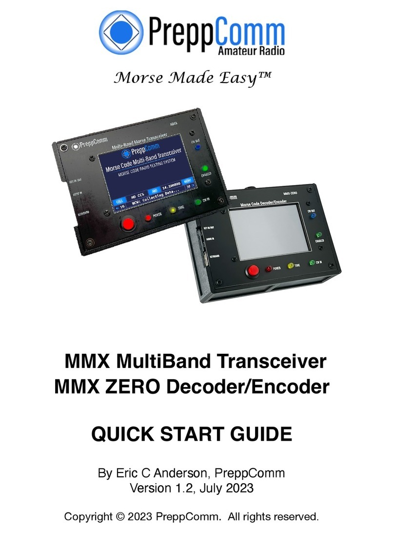 PreppComm MMX-804020 quick start guide
