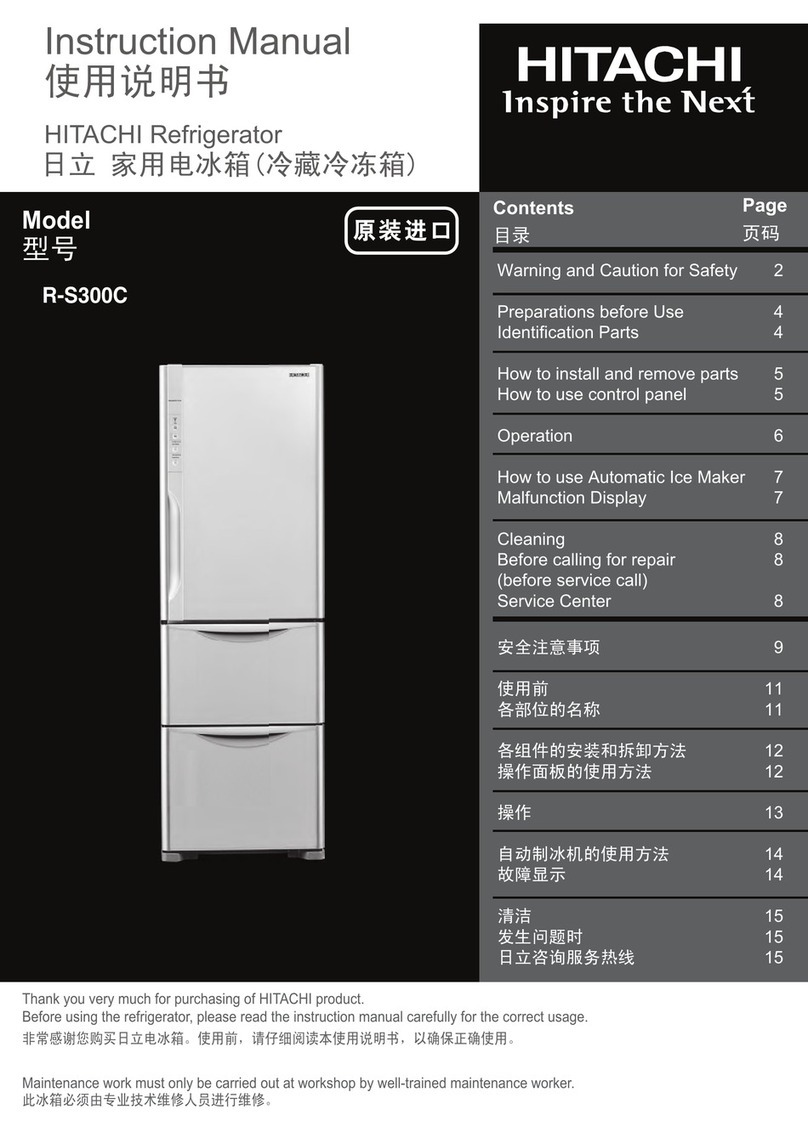 Hitachi R-S300C User manual Hitachi R-S300C User manual