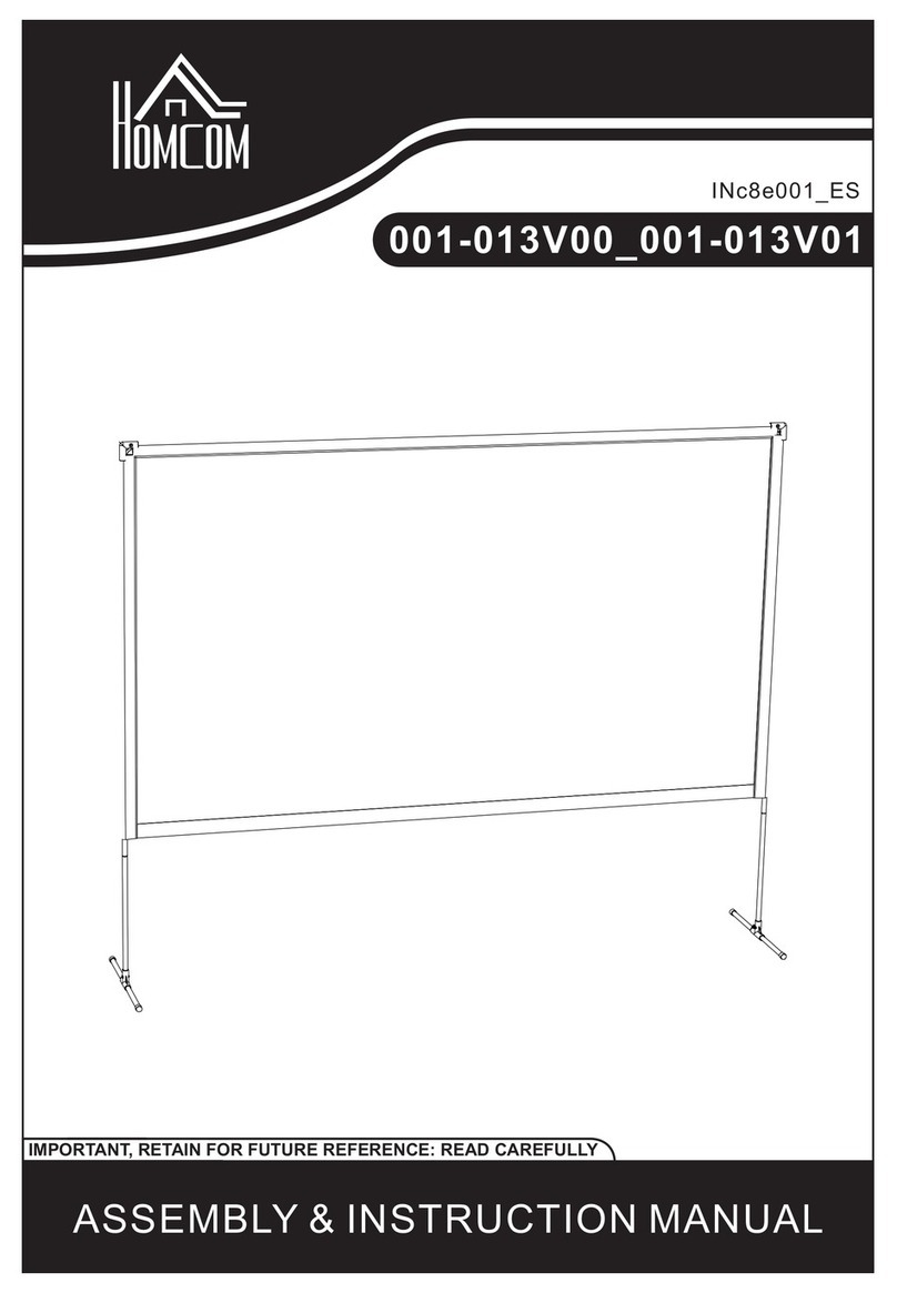 HOMCOM 001-013V00 Installation guide