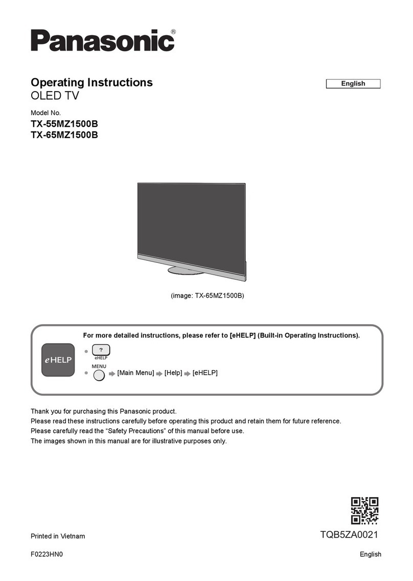 Panasonic TX-55MZ1500B User manual