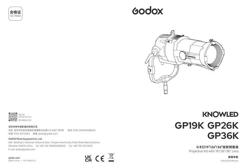 Godox KNOWLED GP19K manual