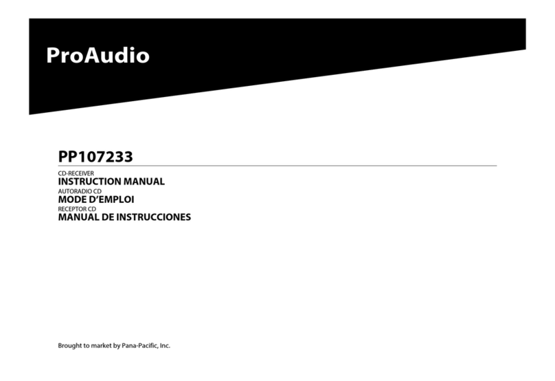 ProAudio PP107233 instruction manual