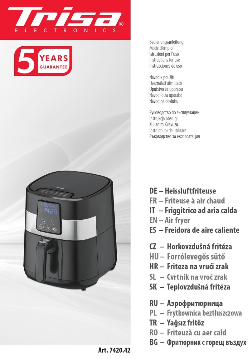 Trisa electronics 7420.42 Instructions for use Trisa electronics 7420.42 Instructions for use
