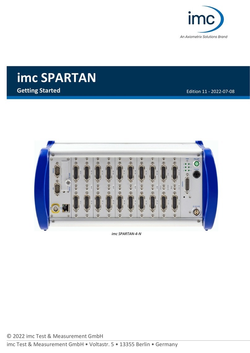 Axiometrix Solutions imc SPARTAN Getting started