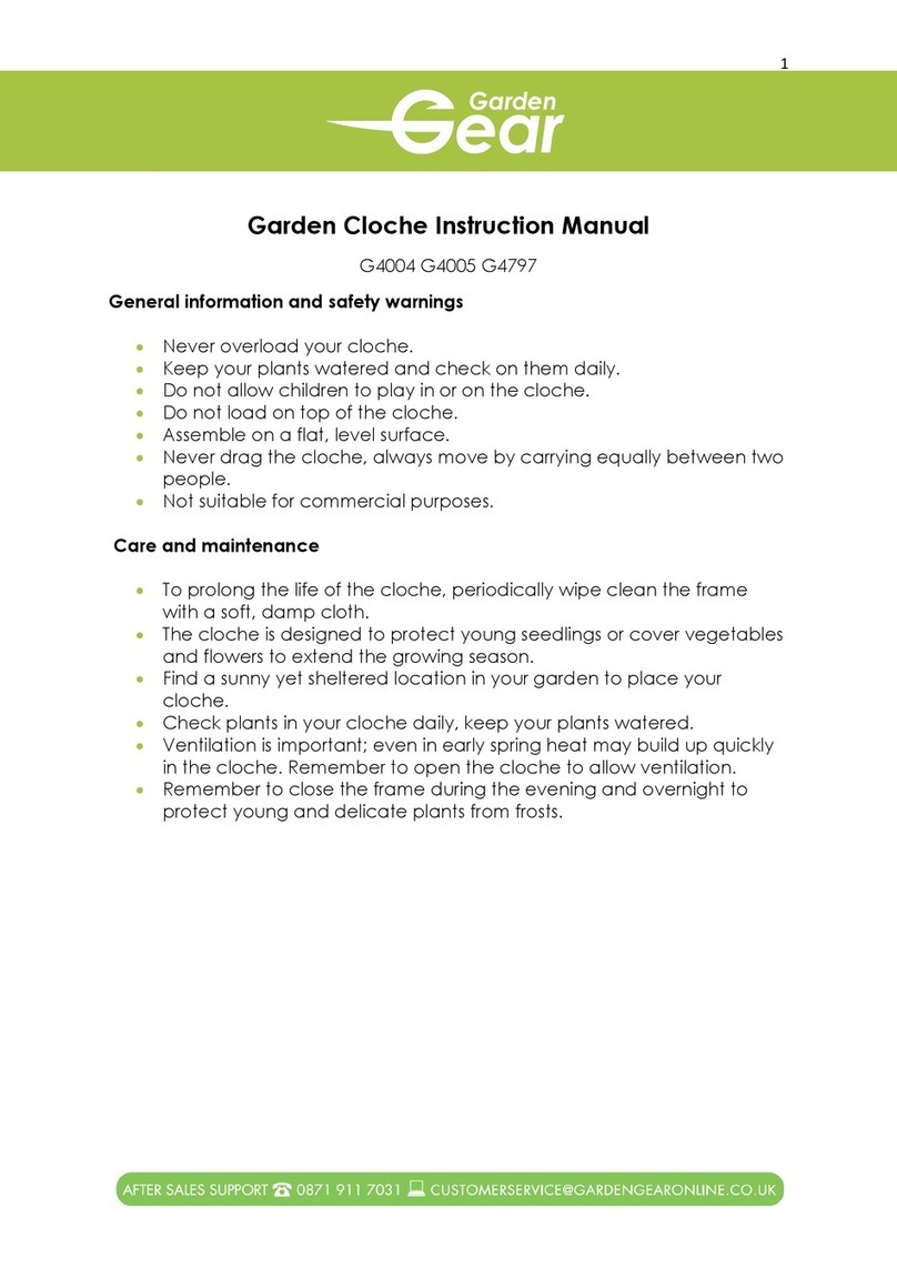 Garden Gear G4004 instruction manual