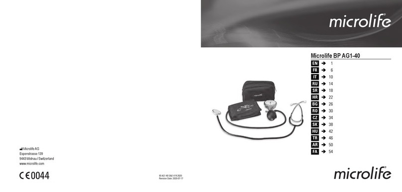 Microlife BP AG1-40 manual