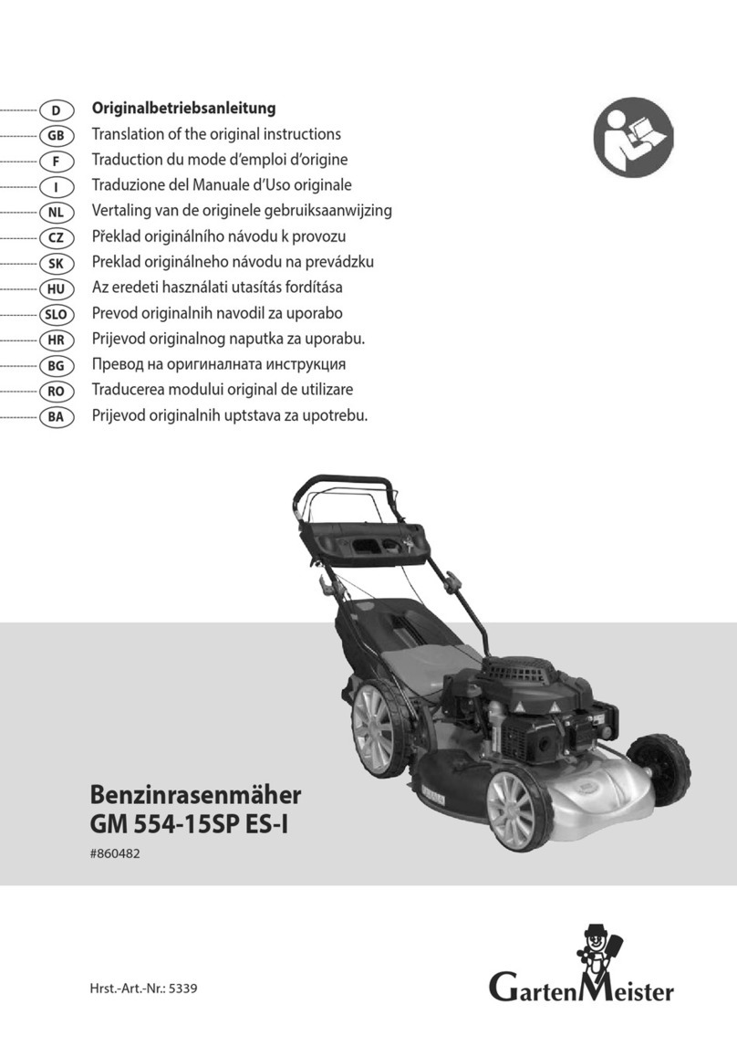 Garten Meister GM 554-15SP ES-I Translation of the original instructions